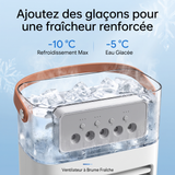 Mini Climatiseur Portable – Fraîcheur Instantanée Partout