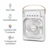 Mini Climatiseur Portable – Fraîcheur Instantanée Partout