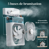 Mini Climatiseur Portable – Fraîcheur Instantanée Partout